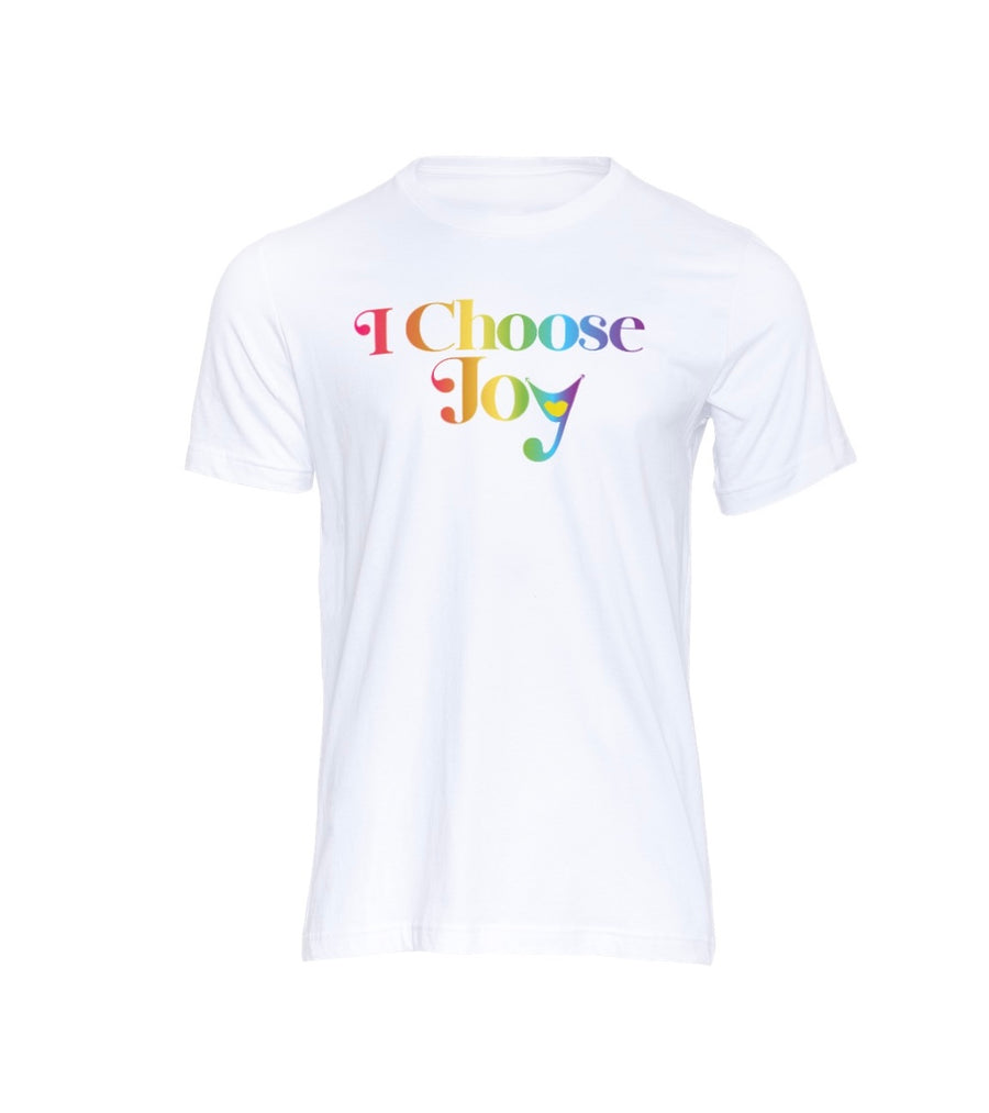 I Choose Joy 🌈 Rainbow 🌈 Unisex T-Shirts